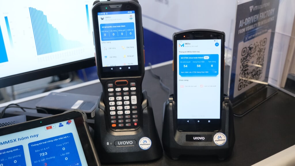 Tích hợp linh hoạt với PDA, Tablet và Máy quét chuyên dụng, hỗ trợ thực thi chính xác mọi thao tác trong kho
